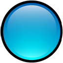 Button Blank Blue-01 icon